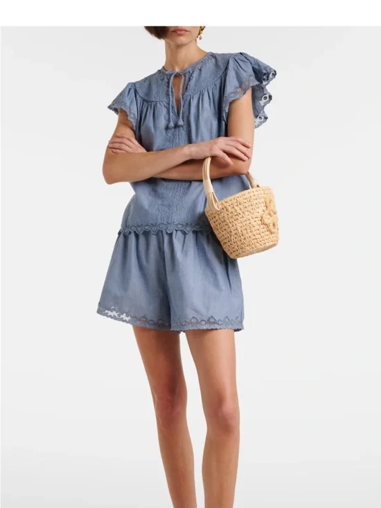Ulla Johnson chambray set - Picture 2 of 10